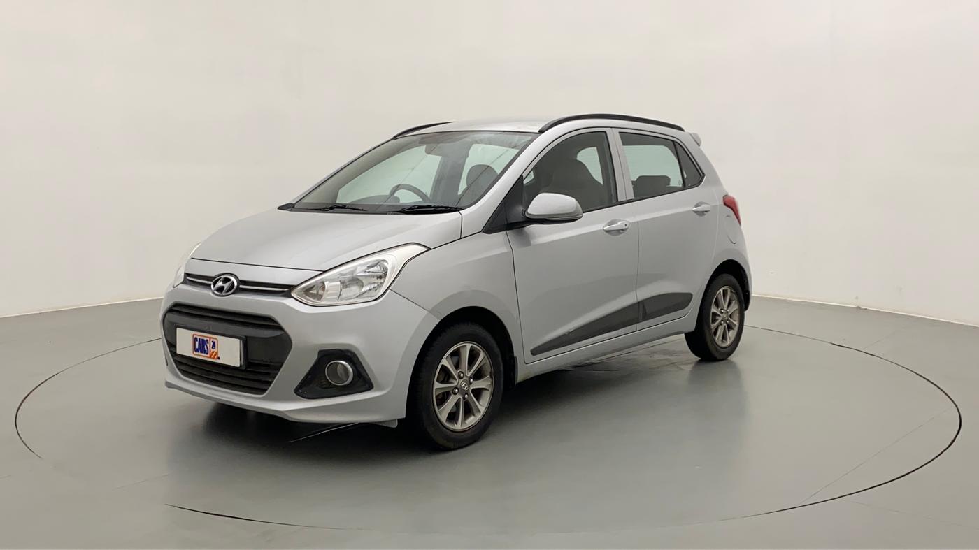 2016 Hyundai Grand i10 ASTA (O) 1.2 KAPPA VTVT, Petrol, Manual, 38,934 km, Left Front Diagonal