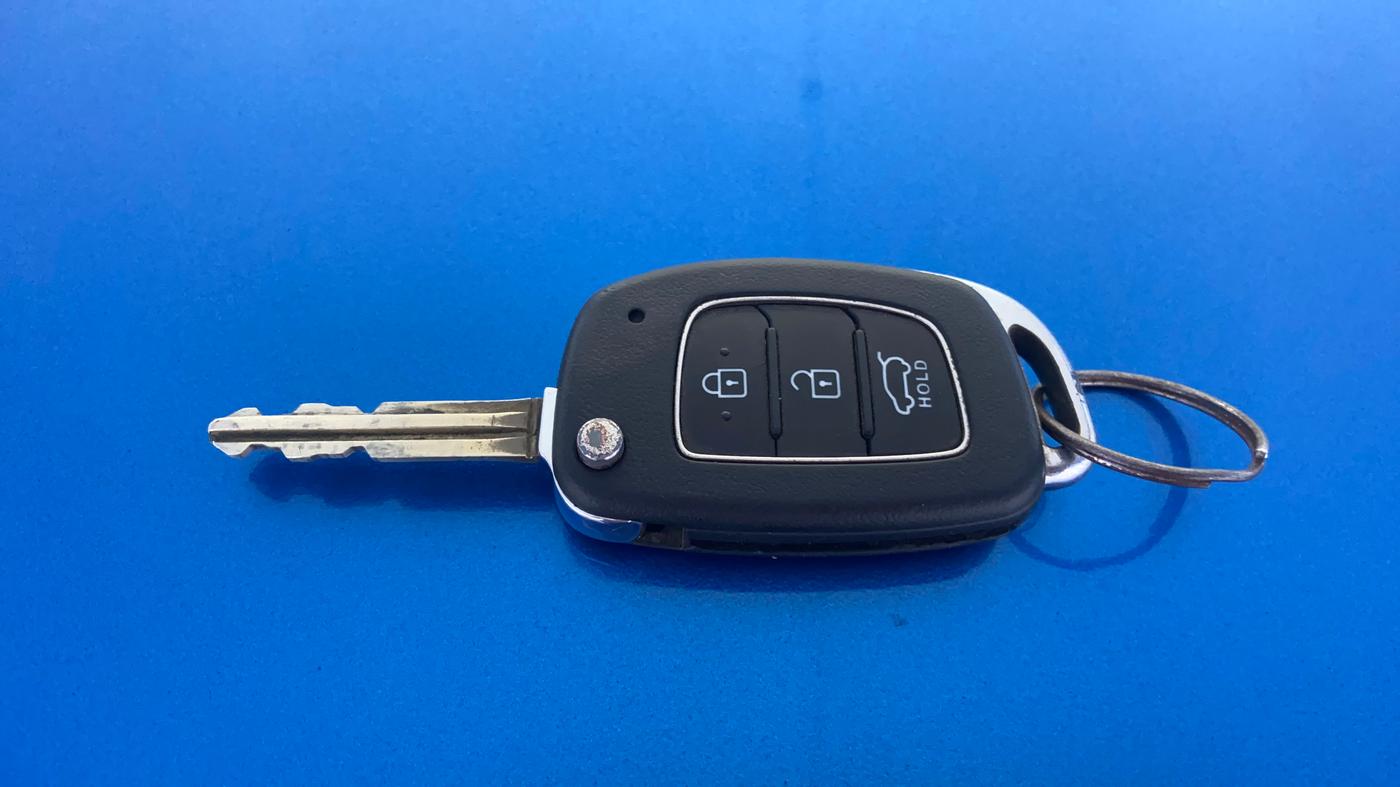 2019 Hyundai Elite i20 SPORTZ PLUS 1.2, Petrol, Manual, 72,419 km, Key Close Up