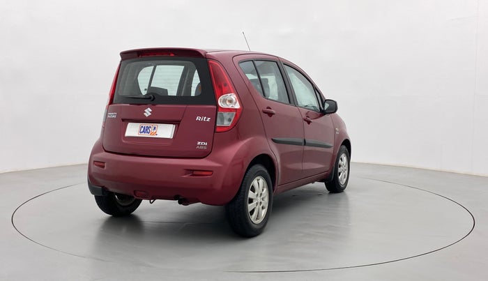 2013 Maruti Ritz ZDI, Diesel, Manual, 35,213 km, Right Back Diagonal