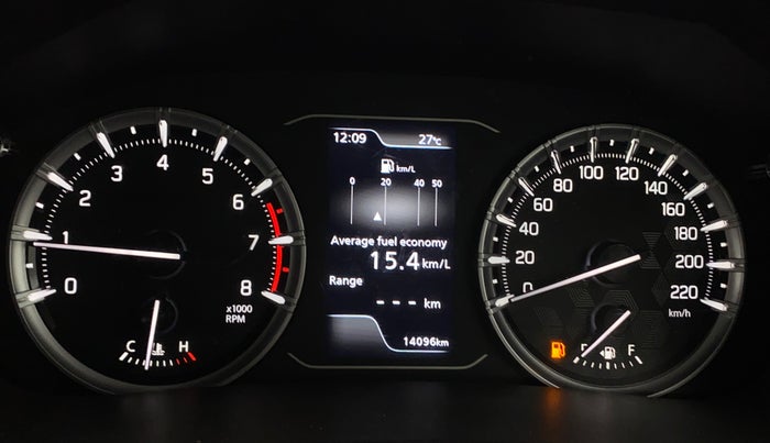 2023 Maruti Grand Vitara ZETA SMART HYBRID, Petrol, Manual, 14,092 km, Odometer Image