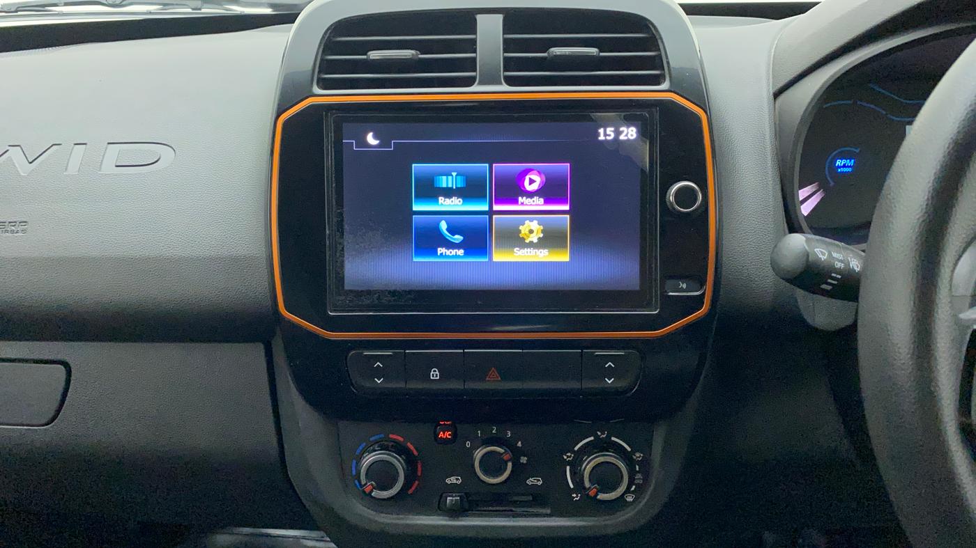 2019 Renault Kwid CLIMBER 1.0 AMT (O), Petrol, Automatic, 15,922 km, Air Conditioner