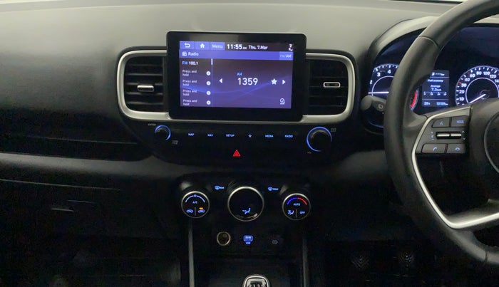 2021 Hyundai VENUE SX 1.0 (O) TURBO, Petrol, Manual, 10,109 km, Air Conditioner