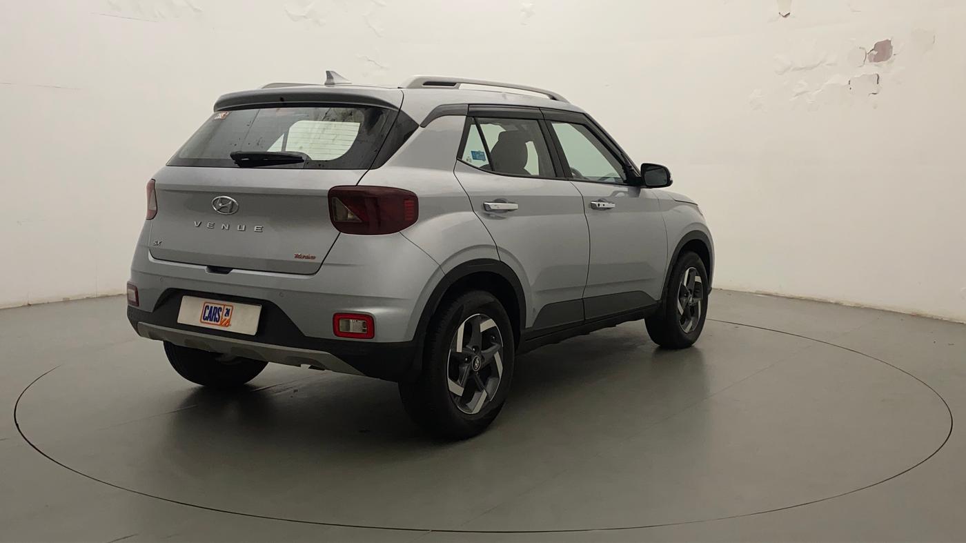 2021 Hyundai VENUE SX 1.0 (O) TURBO, Petrol, Manual, 10,109 km, Right Back Diagonal