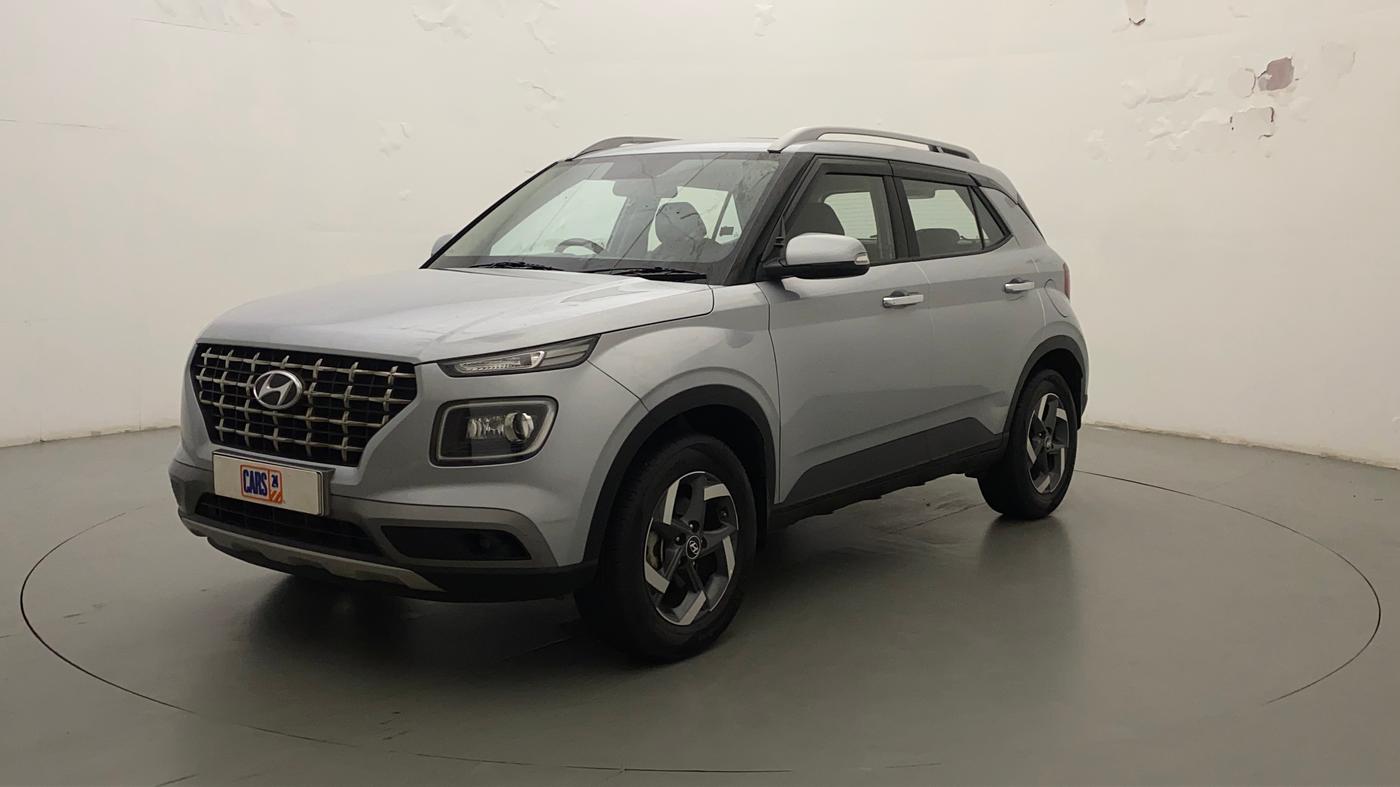 2021 Hyundai VENUE SX 1.0 (O) TURBO, Petrol, Manual, 10,109 km, Left Front Diagonal