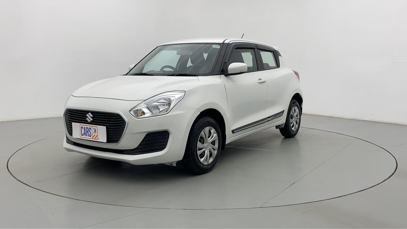 2018 Maruti Swift VDI, Diesel, Manual, 46,221 km, Left Front Diagonal (45- Degree) View