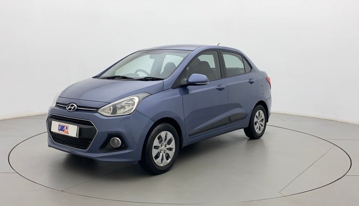 2016 Hyundai Xcent S AT 1.2, Petrol, Automatic, 1,22,520 km, Left Front Diagonal