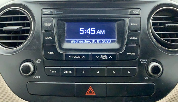 2018 Hyundai Xcent S 1.2, CNG, Manual, 1,19,547 km, Infotainment System