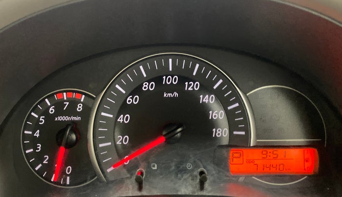 2016 Nissan Micra XV CVT, Petrol, Automatic, 71,750 km, Odometer Image