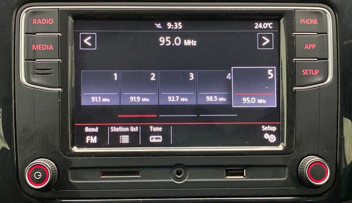 2020 Volkswagen Polo GT TSI AT 1.0, Petrol, Automatic, 14,242 km, Infotainment System