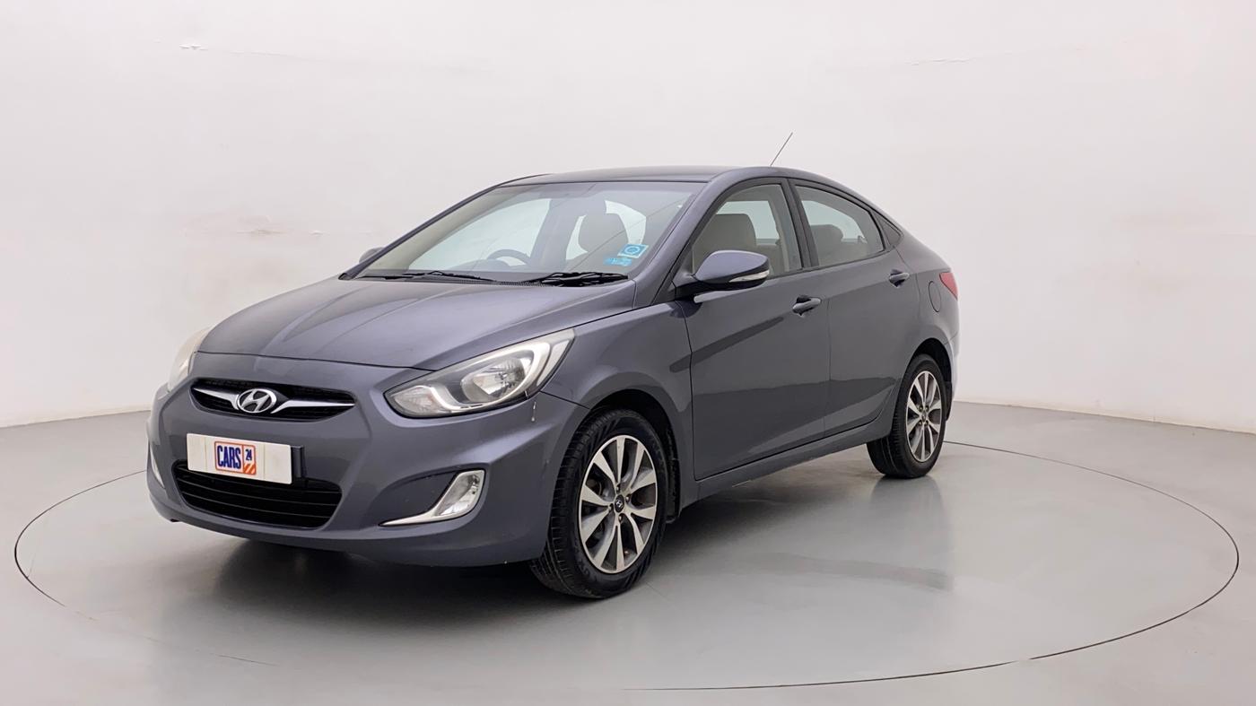 2014 Hyundai Verna FLUIDIC 1.6 VTVT SX, Petrol, Manual, 44,127 km, Left Front Diagonal