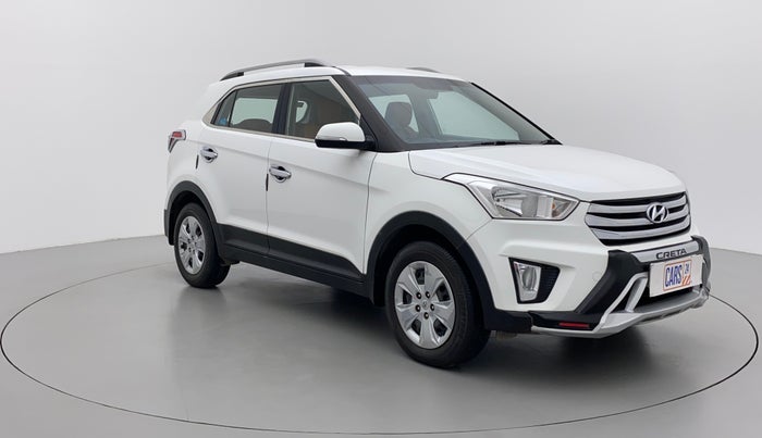 2017 Hyundai Creta E PLUS 1.6 PETROL, Petrol, Manual, 63,384 km, Right Front Diagonal