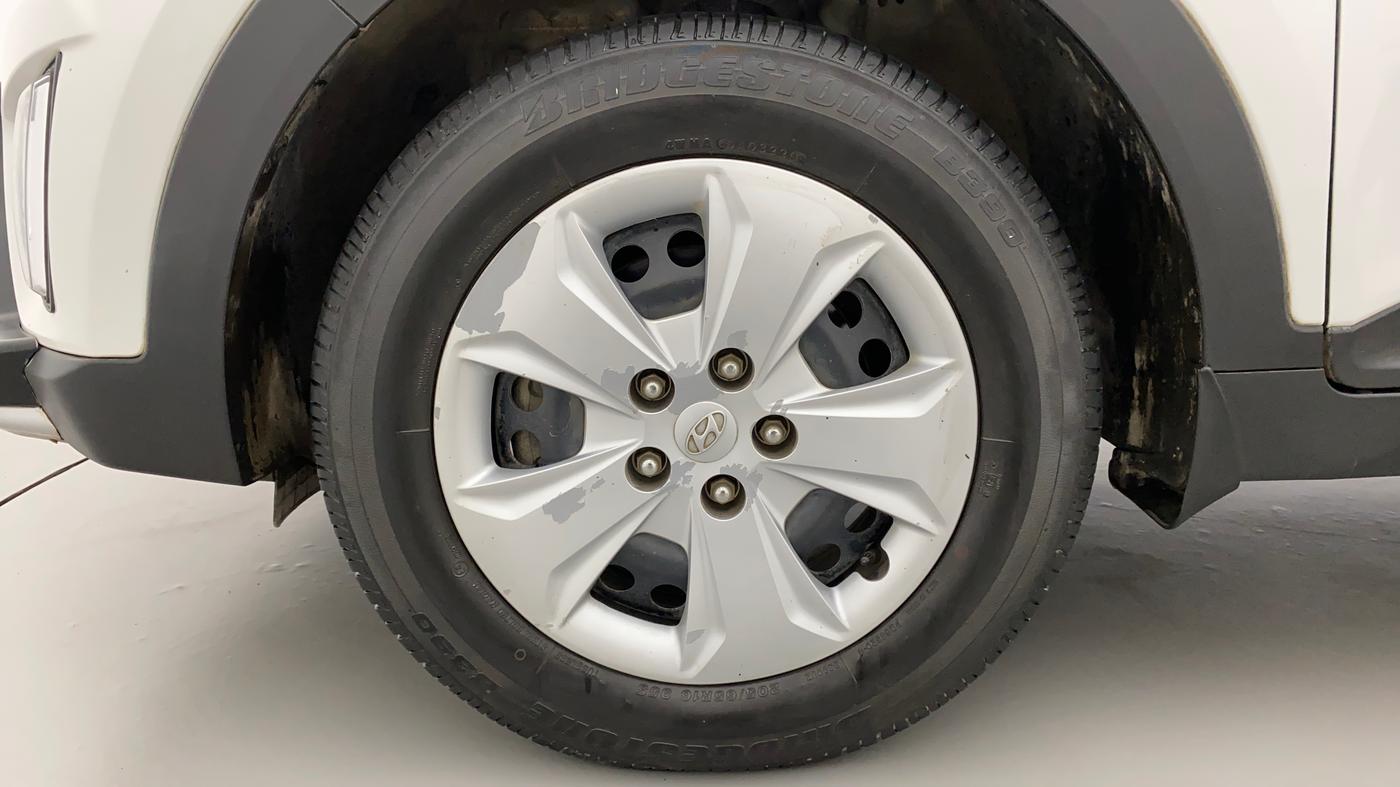 2017 Hyundai Creta E PLUS 1.6 PETROL, Petrol, Manual, 63,384 km, Left Front Wheel