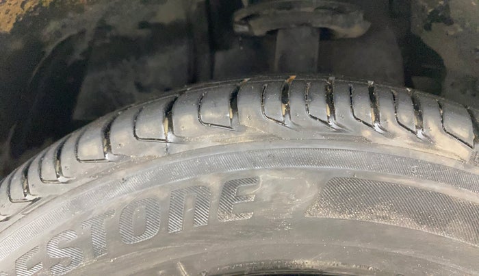 2023 Tata NEXON XZA PLUS PETROL, Petrol, Automatic, 9,177 km, Left Front Tyre Tread