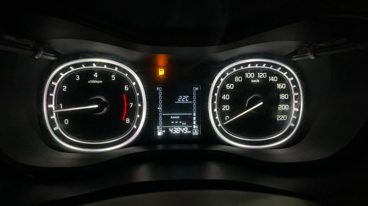 2022 Toyota URBAN CRUISER HIGH GRADE MT, Petrol, Manual, 43,833 km, Odometer Image
