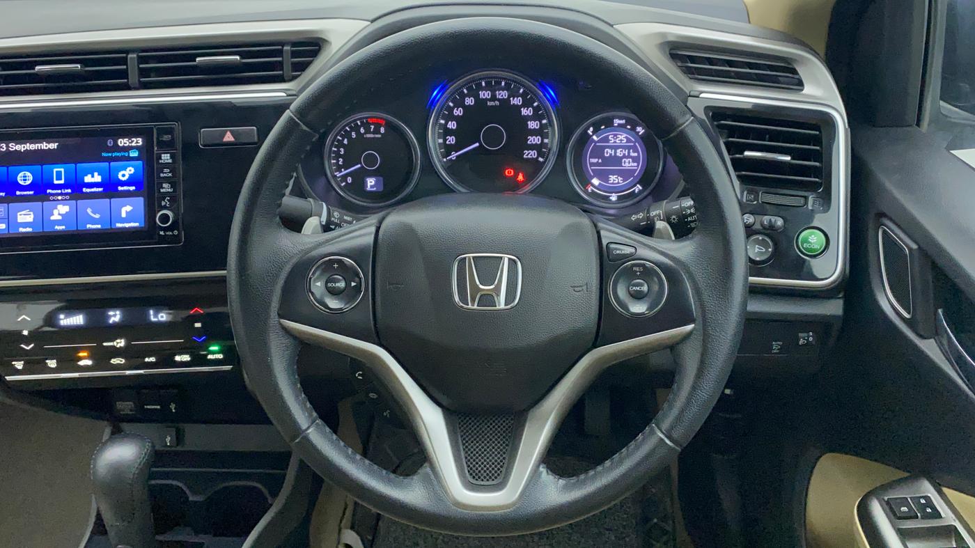 2017 Honda City 1.5L I-VTEC ZX CVT, Petrol, Automatic, 41,641 km, Steering Wheel Close Up