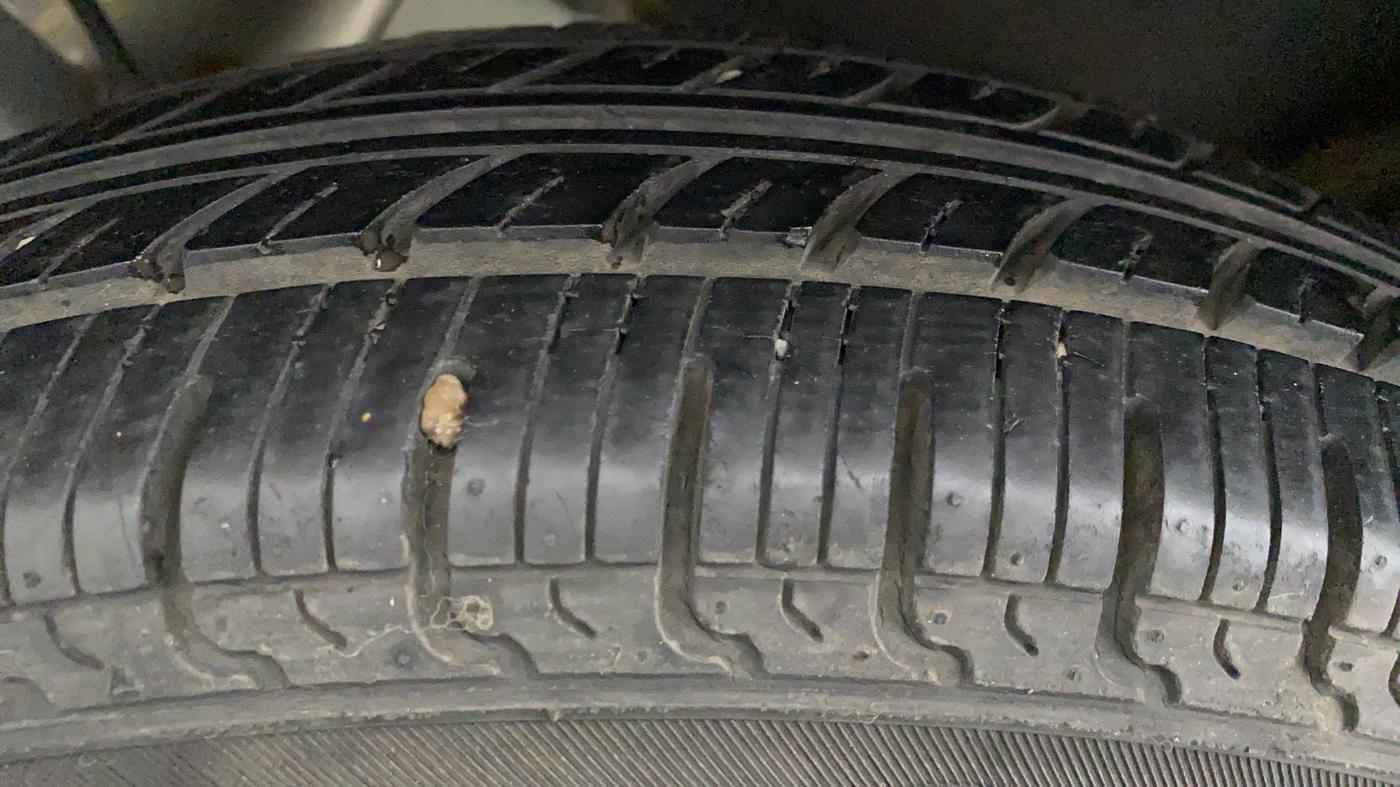 2018 Datsun Redi Go 1.0 T(O) AT, Petrol, Automatic, 15,234 km, Right Rear Tyre Tread