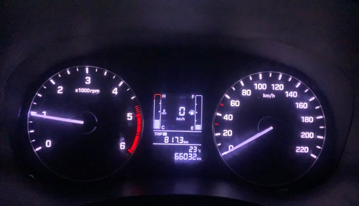 2016 Hyundai Creta SX 1.6 DIESEL, Diesel, Manual, 65,988 km, Odometer Image