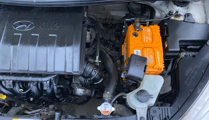 2016 Hyundai Grand i10 SPORTZ 1.2 KAPPA VTVT, Petrol, Manual, 26,923 km, Engine View - Left