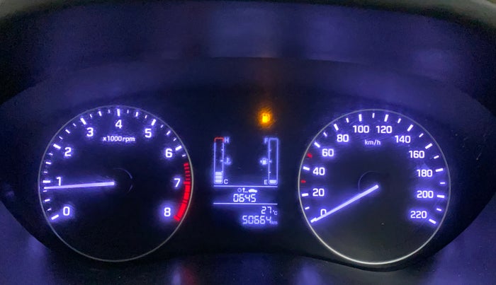 2015 Hyundai Elite i20 SPORTZ 1.2 (O), Petrol, Manual, 50,798 km, Odometer Image