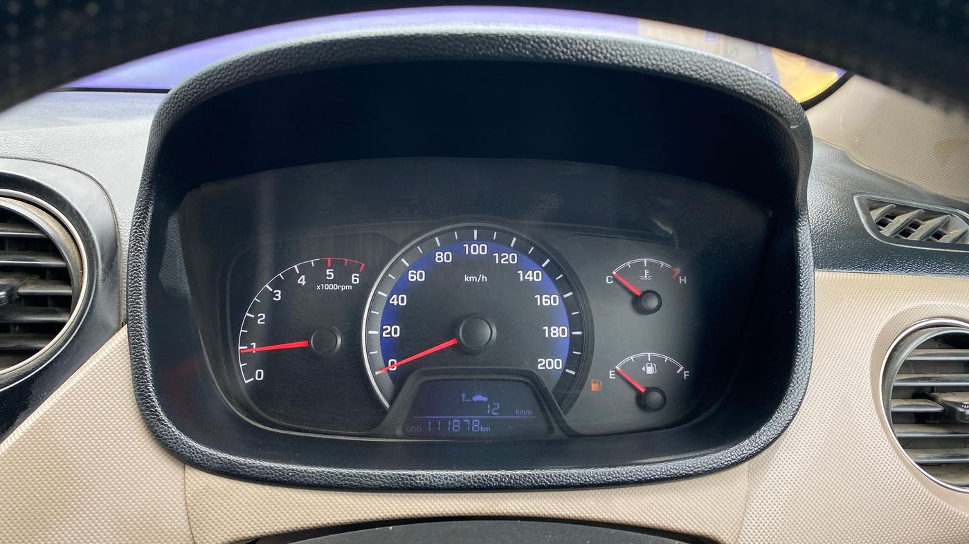 2016 Hyundai Xcent SX 1.1 CRDI, Diesel, Manual, 1,11,875 km, Odometer Image