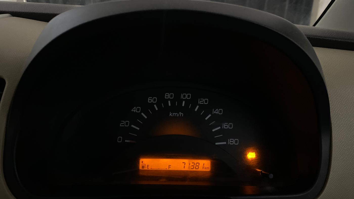 2017 Maruti Wagon R 1.0 LXI CNG, CNG, Manual, 71,381 km, Odometer Image