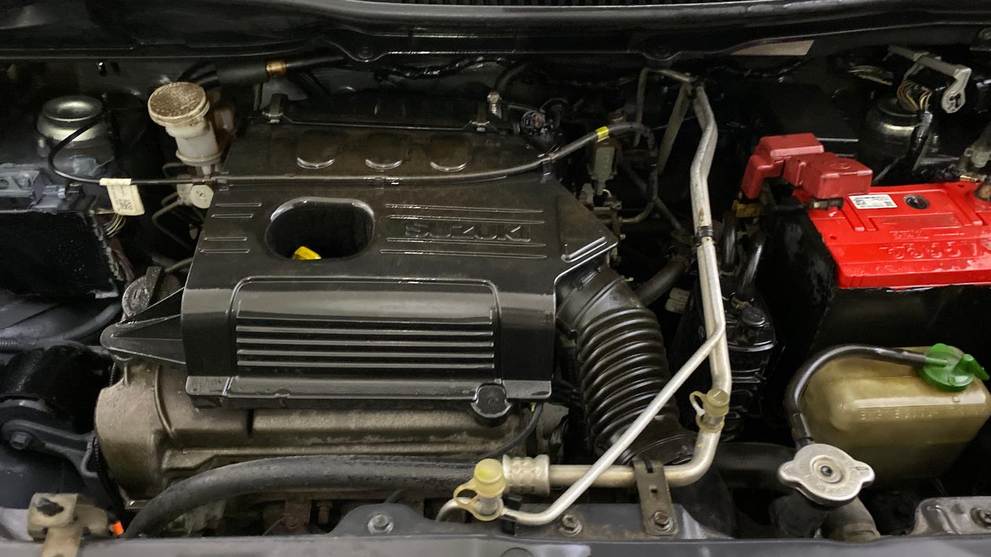 2017 Maruti Wagon R 1.0 LXI CNG, CNG, Manual, 71,381 km, Engine View