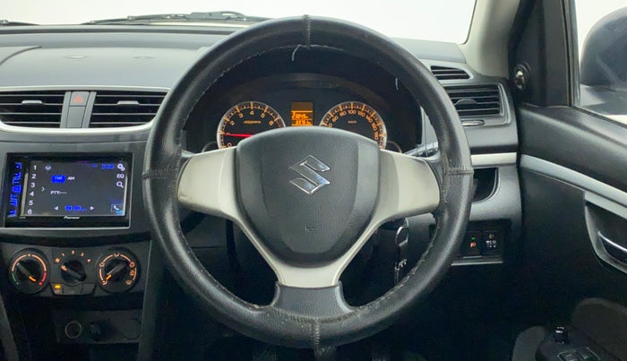 2014 Maruti Swift VXI, Petrol, Manual, 69,859 km, Steering Wheel Close Up