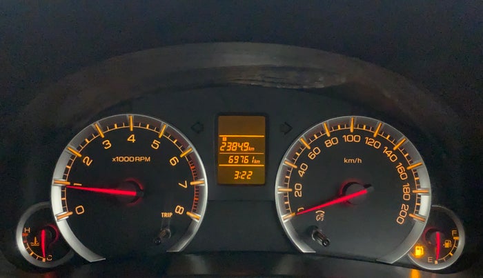 2014 Maruti Swift VXI, Petrol, Manual, 69,859 km, Odometer Image