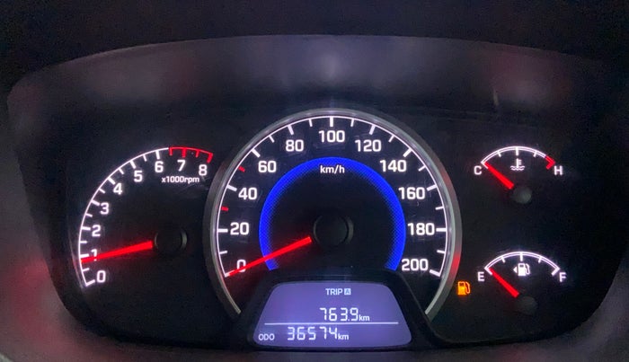 2018 Hyundai Grand i10 MAGNA 1.2 KAPPA VTVT, Petrol, Manual, 36,562 km, Odometer Image