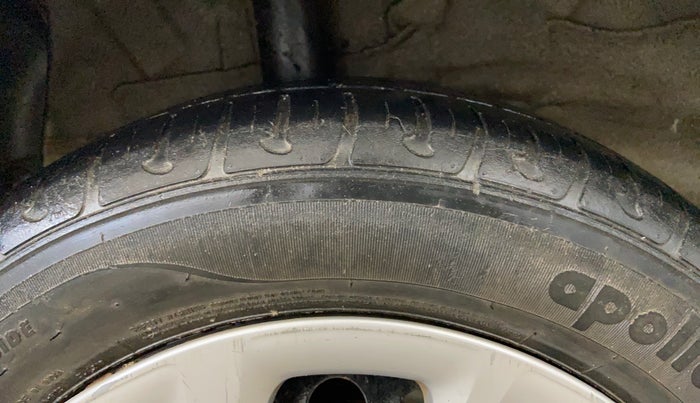 2018 Hyundai Grand i10 MAGNA 1.2 KAPPA VTVT, Petrol, Manual, 36,562 km, Right Rear Tyre Tread