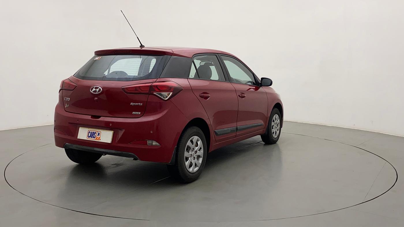 2015 Hyundai Elite i20 SPORTZ 1.2, Petrol, Manual, 31,989 km, Right Back Diagonal