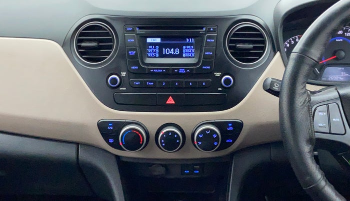 2016 Hyundai Grand i10 SPORTS 1.2 VTVT, Petrol, Manual, 27,193 km, Air Conditioner