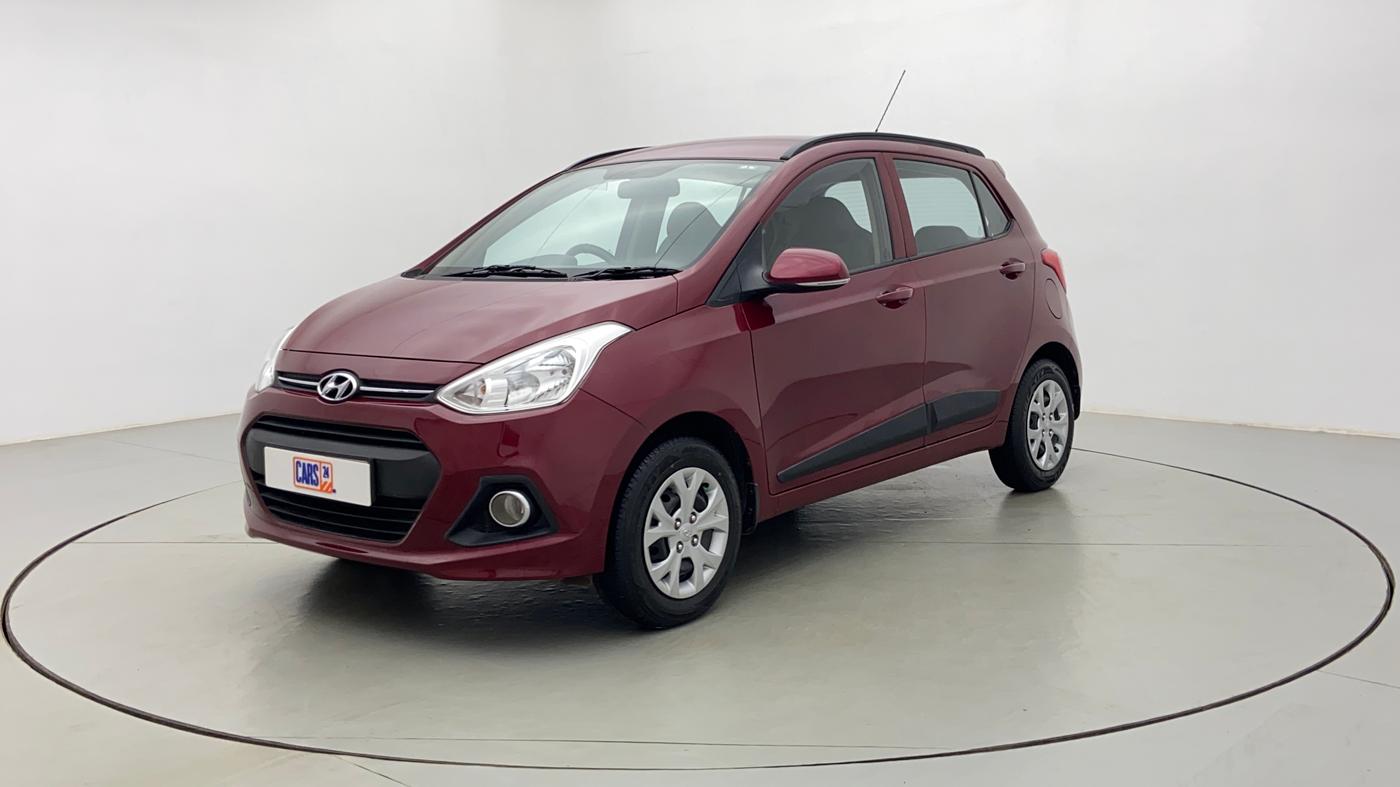 2016 Hyundai Grand i10 SPORTS 1.2 VTVT, Petrol, Manual, 27,193 km, Left Front Diagonal (45- Degree) View