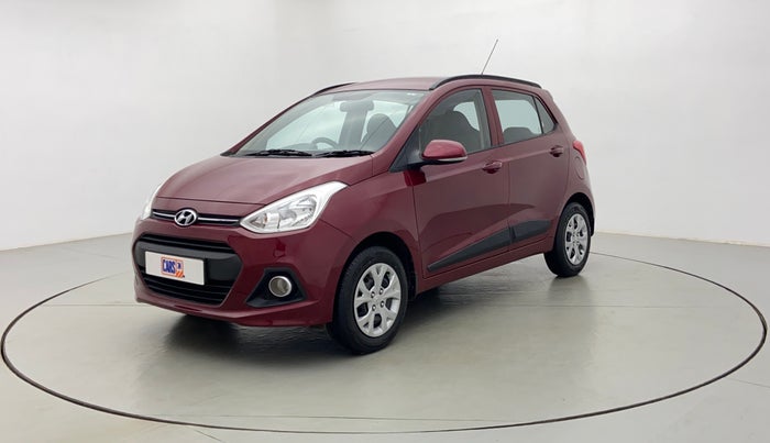 2016 Hyundai Grand i10 SPORTS 1.2 VTVT, Petrol, Manual, 27,193 km, Left Front Diagonal (45- Degree) View