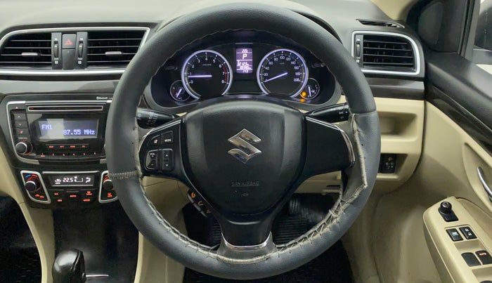 2015 Maruti Ciaz ZXI AT, Petrol, Automatic, 87,634 km, Steering Wheel Close Up