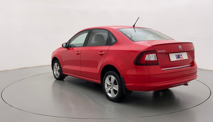 2017 Skoda Rapid 1.6 MPI STYLE AT, Petrol, Automatic, 39,166 km, Left Back Diagonal