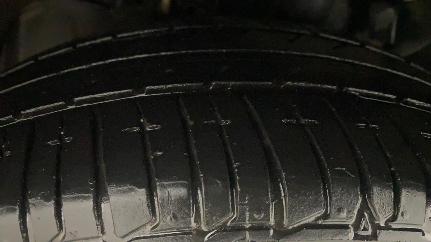 2023 Tata TIAGO NRG XZ AMT, Petrol, Automatic, 24,350 km, Left Front Tyre Tread