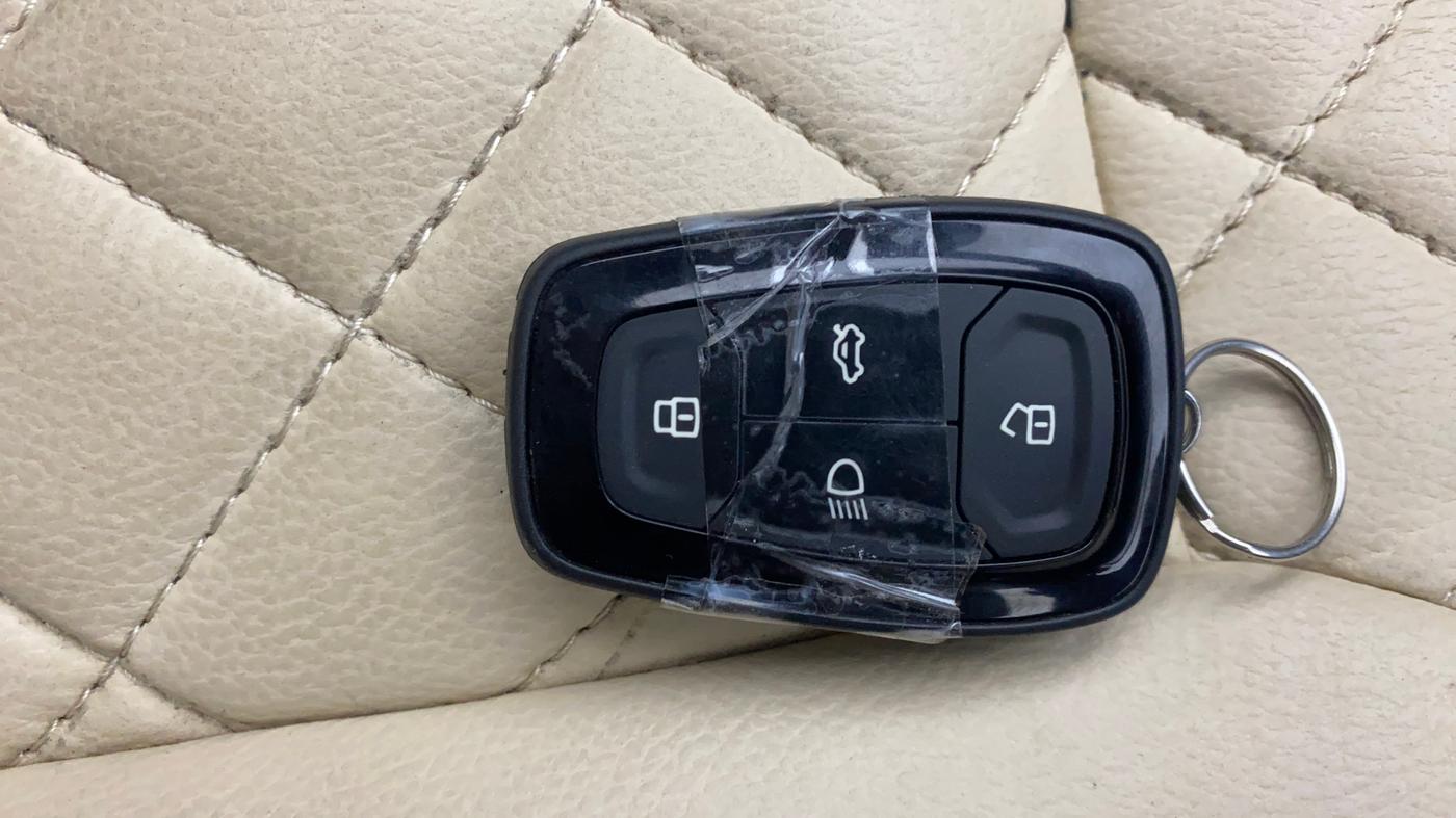 2023 Tata TIAGO NRG XZ AMT, Petrol, Automatic, 24,350 km, Key Close Up