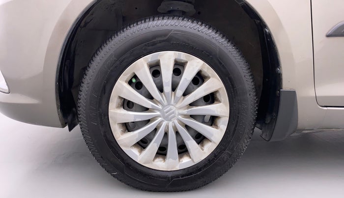 2015 Maruti Swift Dzire VXI, Petrol, Manual, 80,857 km, Left Front Wheel