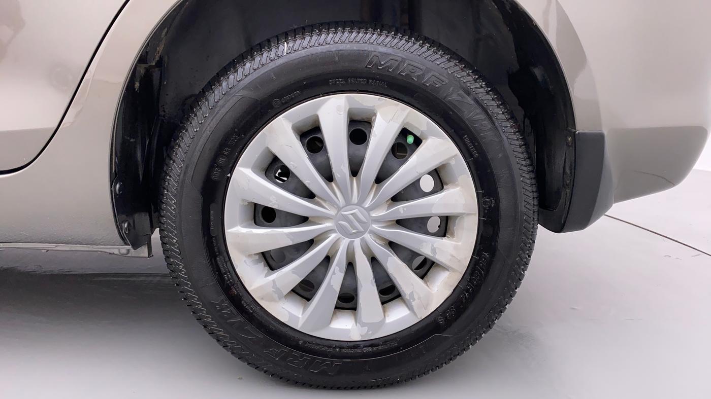 2015 Maruti Swift Dzire VXI, Petrol, Manual, 80,857 km, Left Rear Wheel