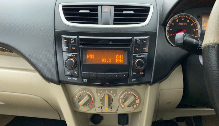 2015 Maruti Swift Dzire VXI, Petrol, Manual, 80,857 km, Air Conditioner