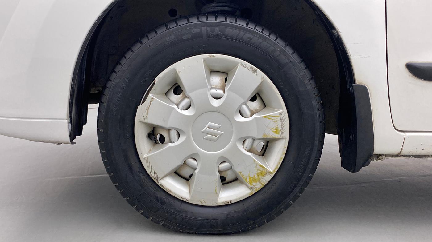 2012 Maruti Wagon R 1.0 LXI, Petrol, Manual, 42,217 km, Left Front Wheel