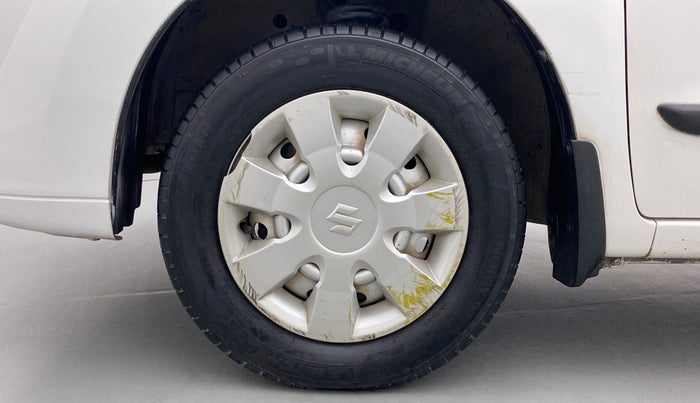 2012 Maruti Wagon R 1.0 LXI, Petrol, Manual, 42,217 km, Left Front Wheel