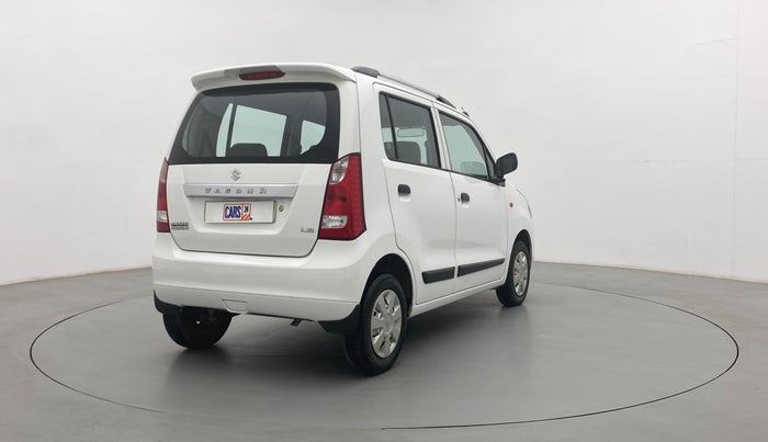 2012 Maruti Wagon R 1.0 LXI, Petrol, Manual, 42,217 km, Right Back Diagonal