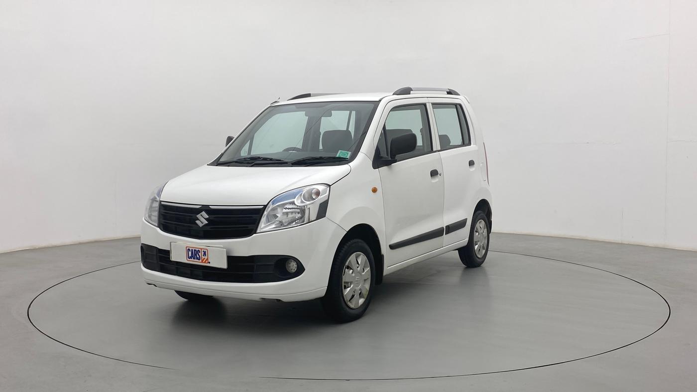 2012 Maruti Wagon R 1.0 LXI, Petrol, Manual, 42,217 km, Left Front Diagonal