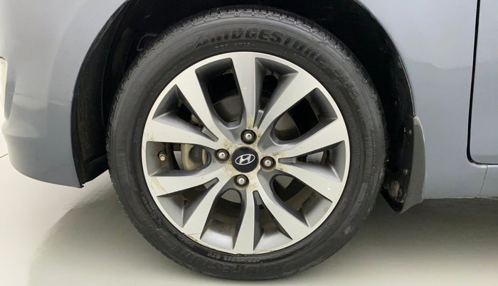 2016 Hyundai Verna 1.6 VTVT SX AT, Petrol, Automatic, 41,737 km, Left Front Wheel
