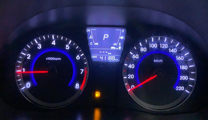 2016 Hyundai Verna 1.6 VTVT SX AT, Petrol, Automatic, 41,737 km, Odometer Image