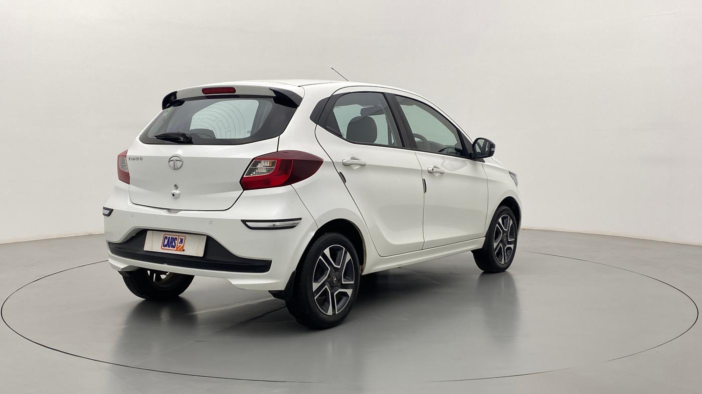 2021 Tata Tiago XZ+ 1.2 Revotron, Petrol, Manual, 14,451 km, Right Back Diagonal