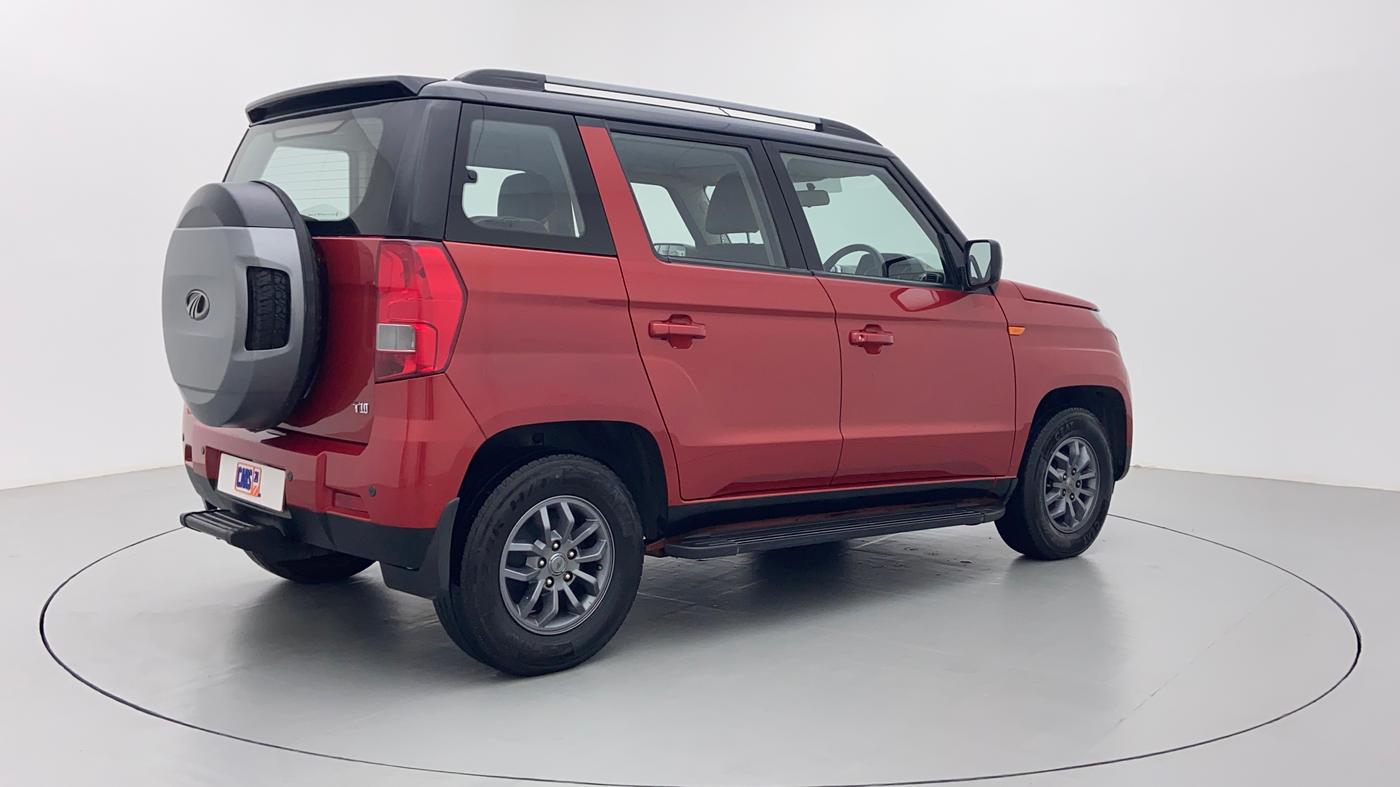 2018 Mahindra TUV300 T10 MT, Diesel, Manual, 36,128 km, Right Back Diagonal (45- Degree) View