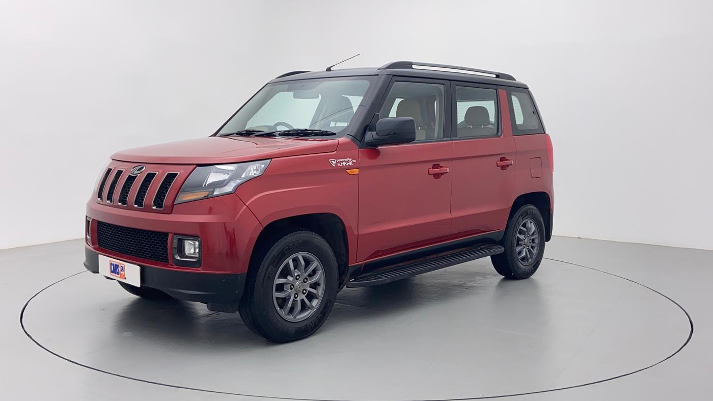 2018 Mahindra TUV300 T10 MT, Diesel, Manual, 36,128 km, Left Front Diagonal (45- Degree) View